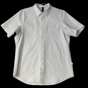 NWOT - Lululemon White Button Down Shirt - Like New